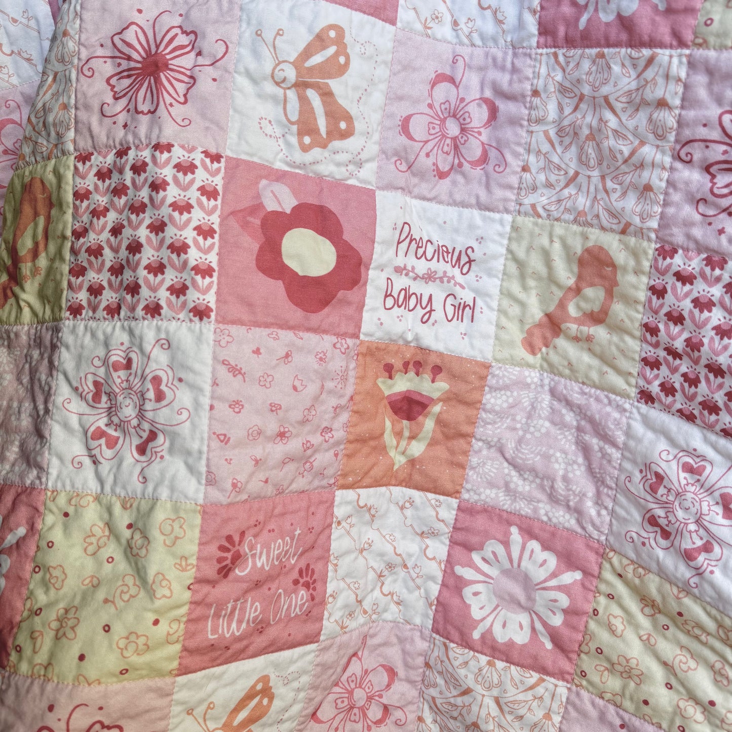 AFTER WASHING quilt has permanent crinkled texture