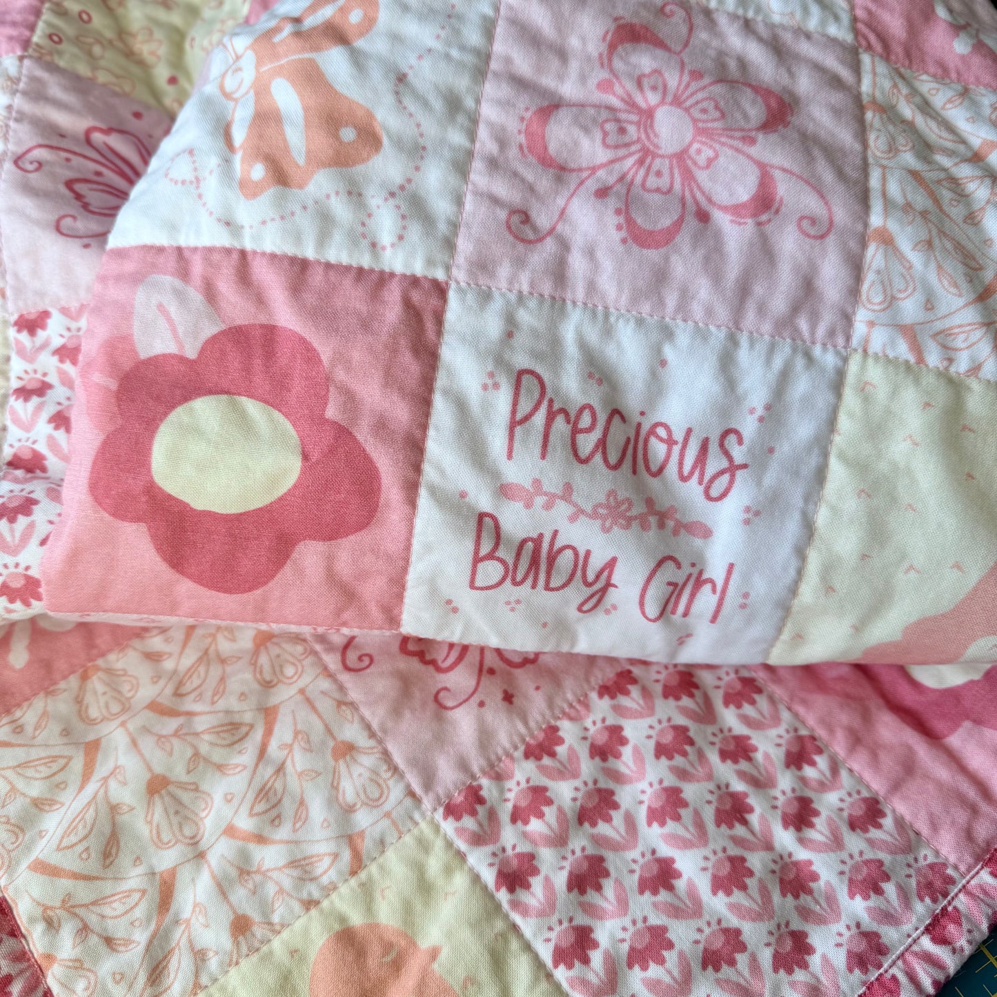 AFTER WASHING quilt has permanent crinkled texture